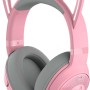 Diadema Gamer Razer Kraken Kitty V2 BT - Inalámbrico - Micrófono - RGB - Rosa - RZ04-04860100-R3U1