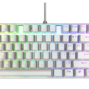 Teclado Gamer REDRAGON KUMARA K552 - Alámbrico - Español - Función Multimedia - RGB - Switch Azul  - K552W-RGB-SP