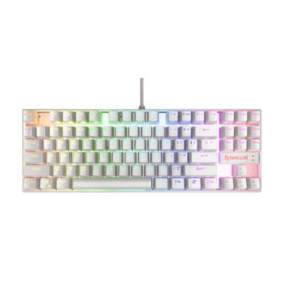 Teclado Gamer REDRAGON KUMARA K552 - Alámbrico - Español - Función Multimedia - RGB - Switch Azul  - K552W-RGB-SP