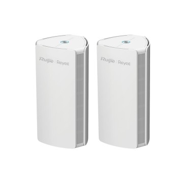 Router Ruijie Networks RG-M18 - 2.4GHz/5GHz - 574 Mbps - 2x RJ-45 - 4 Antenas - 2 Piezas - RG-M18(2PACK)