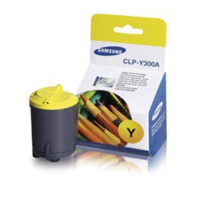 Tóner Samsung CLP-300 Amarillo Rendimiento 1000 Páginas - CLP-Y300A/XAX