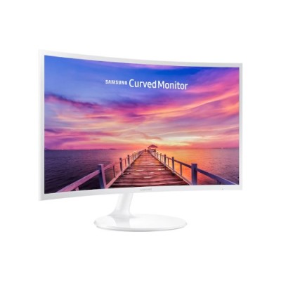 Monitor Samsung CF391 - 27" - Full HD - HDMI - VGA - Curvo - Blanco - LC27F391FHNXZA
