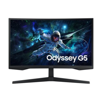 Monitor Gamer Samsung Odyssey G5 G55C - 27" - QHD - 165 Hz - HDMI - DisplayPort - Curvo - LS27CG552ELXZX