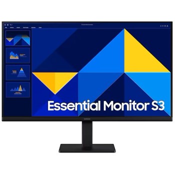 Monitor Samsung Essential S3 S30GD - 27" - Full HD - HDMI - VGA - LS27D300GALXZX