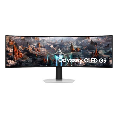 Monitor Gamer Samsung Odyssey OLED G9 G93SC - 49" - Dual Quad HD -  240Hz - HDMI - Curvo - LS49CG930SLXZX