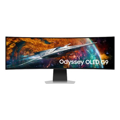 Monitor Gamer Samsung Odyssey OLED G9 G95SC - 49" - Dual Quad HD - HDMI - DisplayPort - Curvo - LS49CG950SLXZX