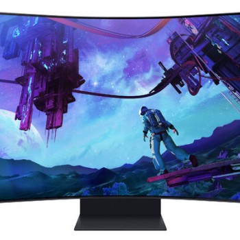 Monitor Gamer Samsung Odyssey Ark 2da Gen - 55" - 4K UHD - 165Hz - HDMI - DisplayPort - Curvo - LS55CG970NLXZX