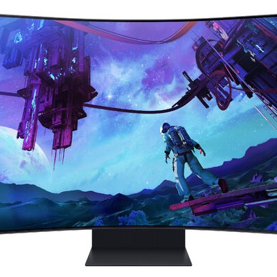 Monitor Gamer Samsung Odyssey Ark 2da Gen - 55" - 4K UHD - 165Hz - HDMI - DisplayPort - Curvo - LS55CG970NLXZX