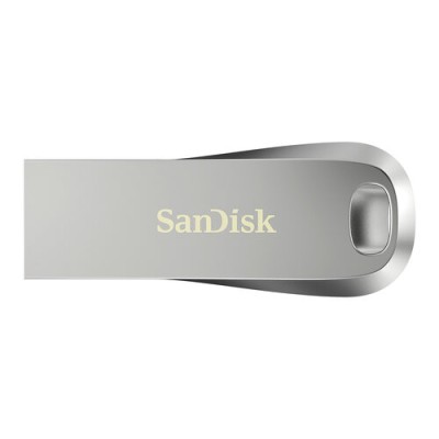 Memoria USB SanDisk Ultra Luxe - 128GB - USB 3.0 - Plata - SDCZ74-128G-G46