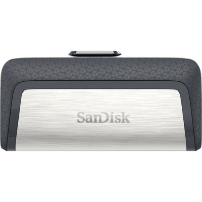 Memoria USB SanDisk Ultra Dual - 64GB - USB-C 3.1 - Negro/ Plata - SDDDC2-064G-G46