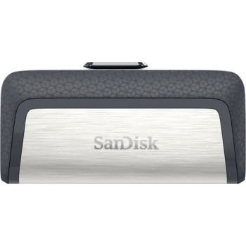 Memoria USB SanDisk Ultra Dual- 128GB - USB-C 3.0 - Plata - SDDDC2-128G-G46