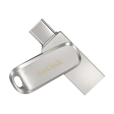 Memoria USB SanDisk Ultra Dual - 512GB - Tipo C - Plateado - SDDDC4-512G-G46