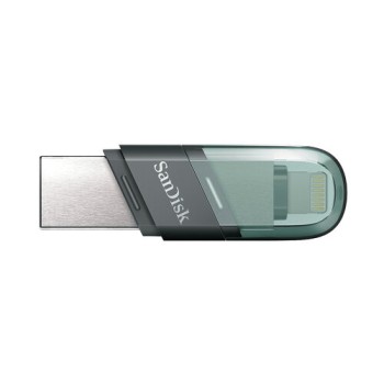 Memoria USB SanDisk Ixpand - 128GB - USB 3.1 - Lightning - Gris - SDIX90N-128G-GN6NE