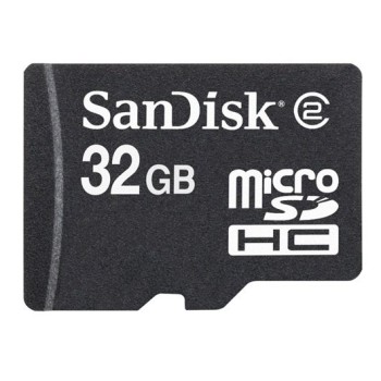 Memoria MicroSDHC SanDisk - 32GB - Clase 4 - Sin Adaptador - SDSDQM-032G-B35