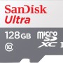 Memoria MicroSDXC SanDisk Ultra - 128GB - Clase 10 - C/Adaptador - SDSQUNR-128G-GN3MA