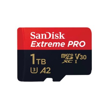 Memoria MicroSDXC SanDisk Extreme Pro - 1TB - Clase 10 - C/Adaptador - SDSQXCD-1T00-GN6MA