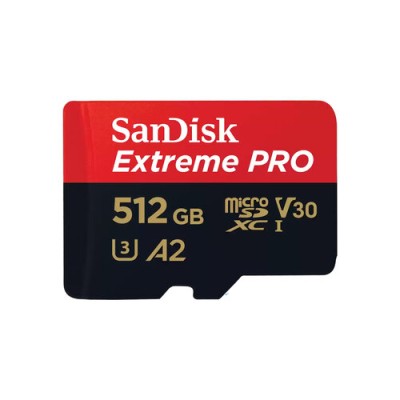 Memoria MicroSDXC SanDisk Extreme PRO - 512GB - Clase 10 - UHS-I - SDSQXCD-512G-GN6MA