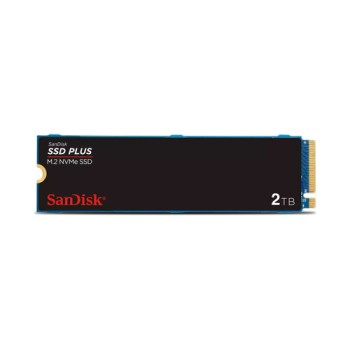 Unidad de Estado Sólido SanDisk SSD Plus - M.2 - 2TB - PCIe Gen 3.0 - SDSSDA3N-2T00-G26