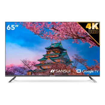 Pantalla Smart TV SANSUI SMX65VAUG - 65" - 4K Ultra HD - Wi-Fi - HDMI - USB - SMX65VAUG