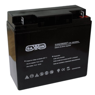 Batería de Respaldo SAXXON CBAT18AH - 12V - 18Ah - CBAT18AH