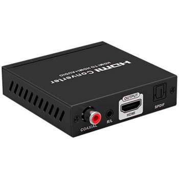 Convertidor de Audio HDMI SAXXON LKV3061 - Coaxial - 3.5mm - SPDIF - LKV3061