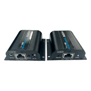 Kit extensor de video SAXXON LKV372PRO-4.0 - HDMI por Cable de Red Cat6/6a - Hasta 50M - 4K - LKV372PRO-4.0