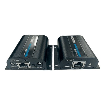 Kit extensor de video SAXXON LKV372PRO-4.0 - HDMI por Cable de Red Cat6/6a - Hasta 50M - 4K - LKV372PRO-4.0