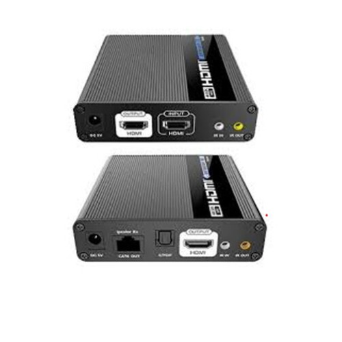 Kit Extensor de Video HDMI SAXXON por Cable Red Cat6 - 4K 70M Cero Latencia - LKV676E