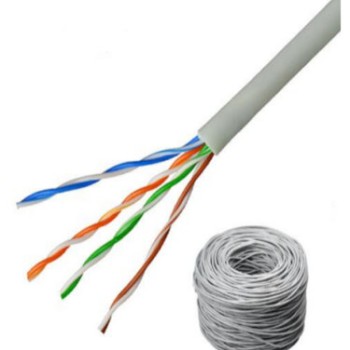 Bobina de Cable de Red SAXXON UTP Cat5e 100m Blanco para Interior - Modelo OUTP5ECOP100BC Bobina de Cable de Red SAXXON UTP Cat5e 100m Blanco para Interior - Modelo OUTP5ECOP100BC