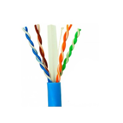 Bobina SAXXON OUTP6COP100B - UTP - Cat6 - 100M - Azul - OUTP6COP100B