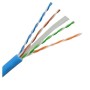 Bobina SAXXON OUTP6COP305B - Cat6 - UTP 305M - Recomendable para cableado de redes de datos y video - OUTP6COP305B