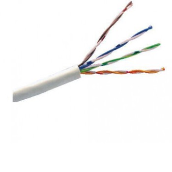 Bobina de Cable SAXXON Cat6 305M 23 AWG Blanco - OUTP6COP305BC