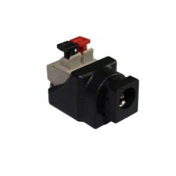 Plug SAXXON Hembra Enchufe CC 12VCD 10 Piezas para Cámaras CCTV Modelo PSUBR17H