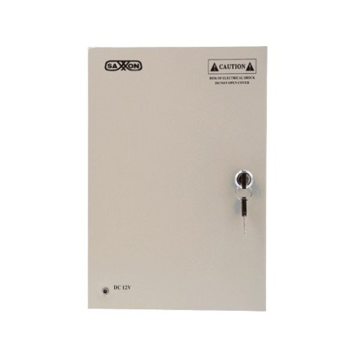 Fuente de Poder Profesional SAXXON 12V 20A 9 Canales con Protección SX-20A-9CH