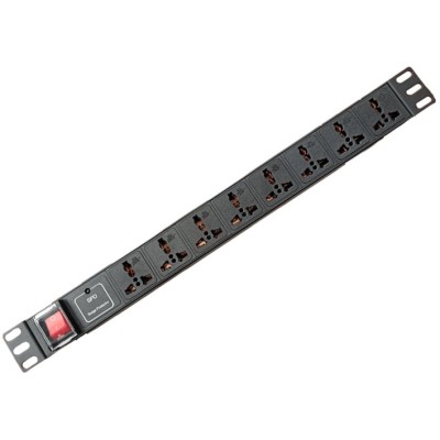 PDU SAXXON SXPDU8P16A - 8 Contactos - 16A - SXPDU-8P16A