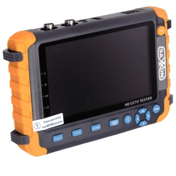 Probador de Video SAXXON TES08MC - Pantalla 5" - Soporte HDCVI/TVI/AHD