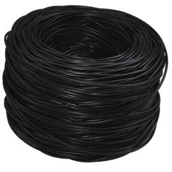 Bobina SAXXON - Cate5 - 305M - 24 AWG - Negro - TVD119047