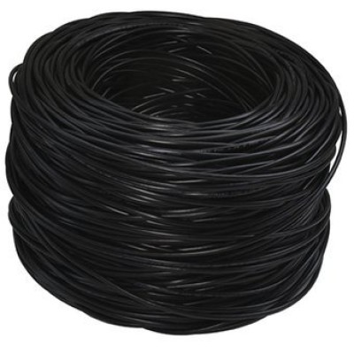 Bobina SAXXON - Cate5 - 305M - 24 AWG - Negro - TVD119047