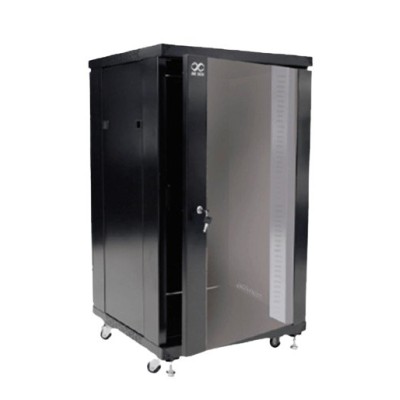 Gabinete SBE TECH GNL20URP600PC - 19" - 20UR - De Piso - Puerta de Cristal - SBE-GNL20URP600PC