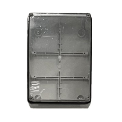 Caja Plástica SBE Tech SBE-TR19014070 - Tapa Transparente - 19x14x7 cm - Multiusos - IP66 - SBE-TR19014070