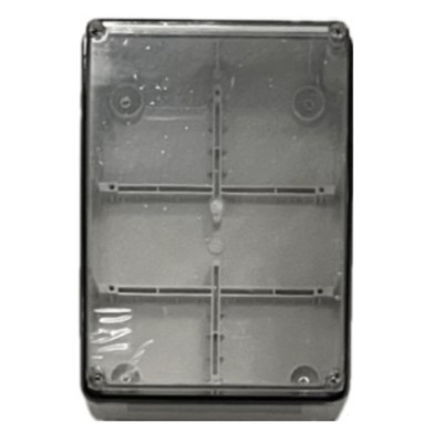 Caja Plástica SBE Tech SBE-TR19014070 - Tapa Transparente - 19x14x7 cm - Multiusos - IP66 - SBE-TR19014070