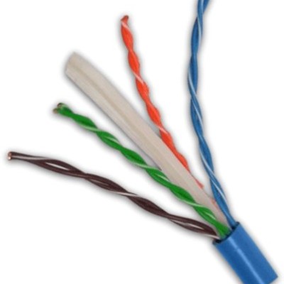 Bobina SBE TECH SBE-UTPC6-BL-NP - Cat6 - 305m - 23 AWG - Azul - SBE-UTPC6-BL-NP