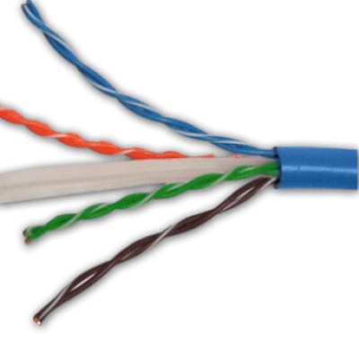 Bobina SBE Tech SBE-UTPC6UCERT-BL-NP - Cat6 - 305m - 23 AWG - Azul - SBE-UTPC6UCERT-BL-NP