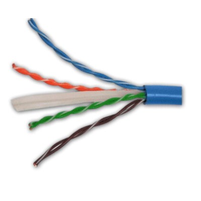 Bobina SBE Tech SBE-UTPC6UCERT-BL-NP - Cat6 - 305m - 23 AWG - Azul - SBE-UTPC6UCERT-BL-NP