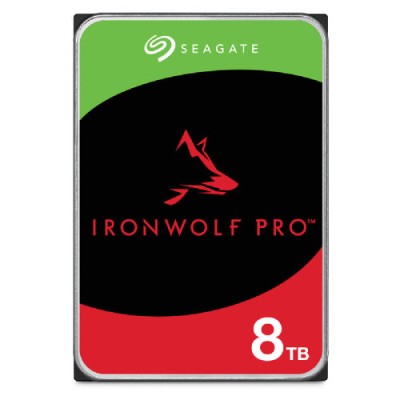 Disco Duro Seagate IronWolf Pro - 3.5" - 8TB - SATA - para NAS - ST8000NT001