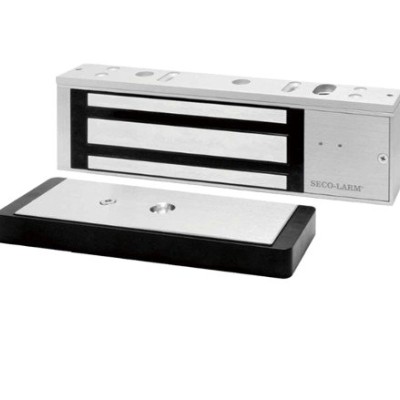 Cerradura Seco-Larm E941SA1K2DPSQ - Electromagnética - Soporta 545kg - Led de estado - Sensor de adherencia - E-941SA-1K2DPSQ