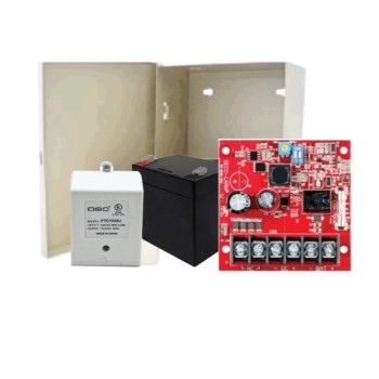 Kit Fuente de Poder Seco-Larm KITFUENTE1 con Batería de Respaldo 1.5 AMP