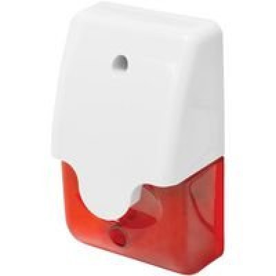 Mini Estrobo Seco-Larm SL-1312-SA/R - 2 Hilos - Interno/Externo - Rojo - SL-1312-SA/R