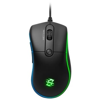 Mouse Gamer Sharkoon SKILLER SGM2 - Alámbrico - 6 Botones - Negro - RGB - SKILLER SGM2