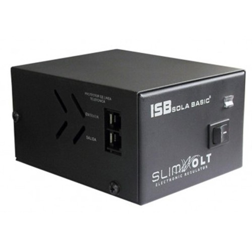 Regulador de Voltaje Sola Basic 1300VA/700W 4 Contactos Modelo SLIMVOLT